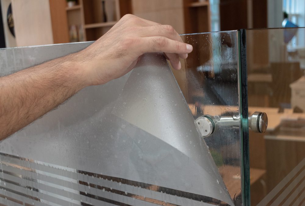 frosted glass