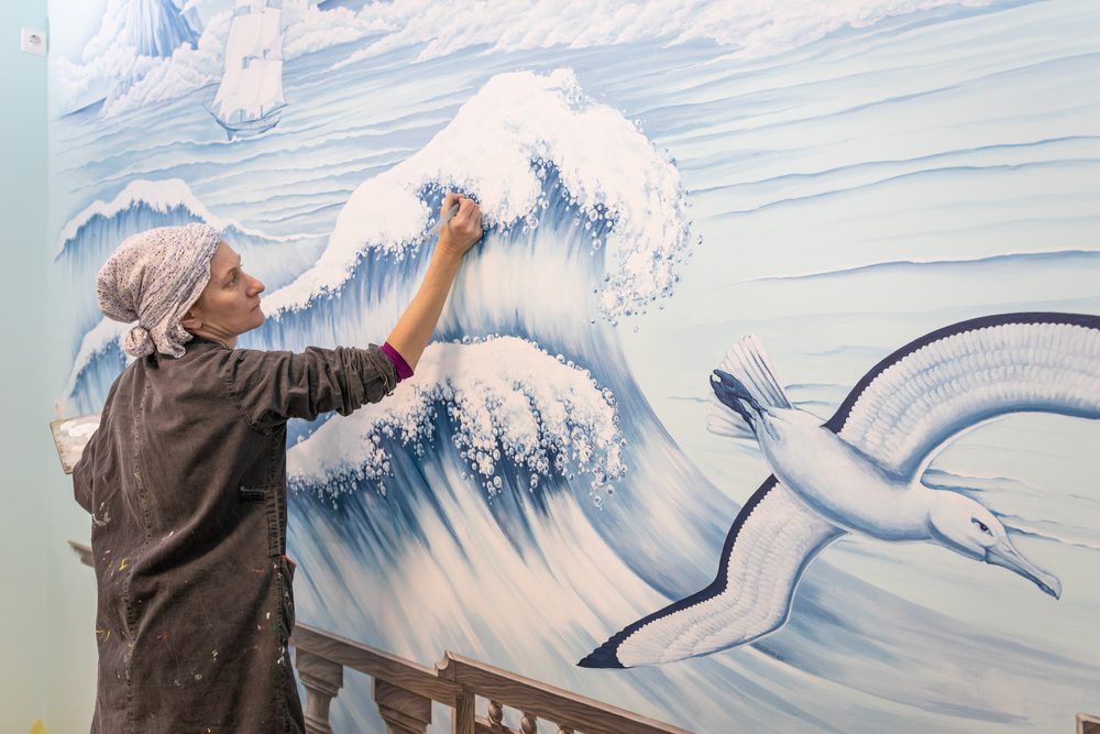 indoor murals