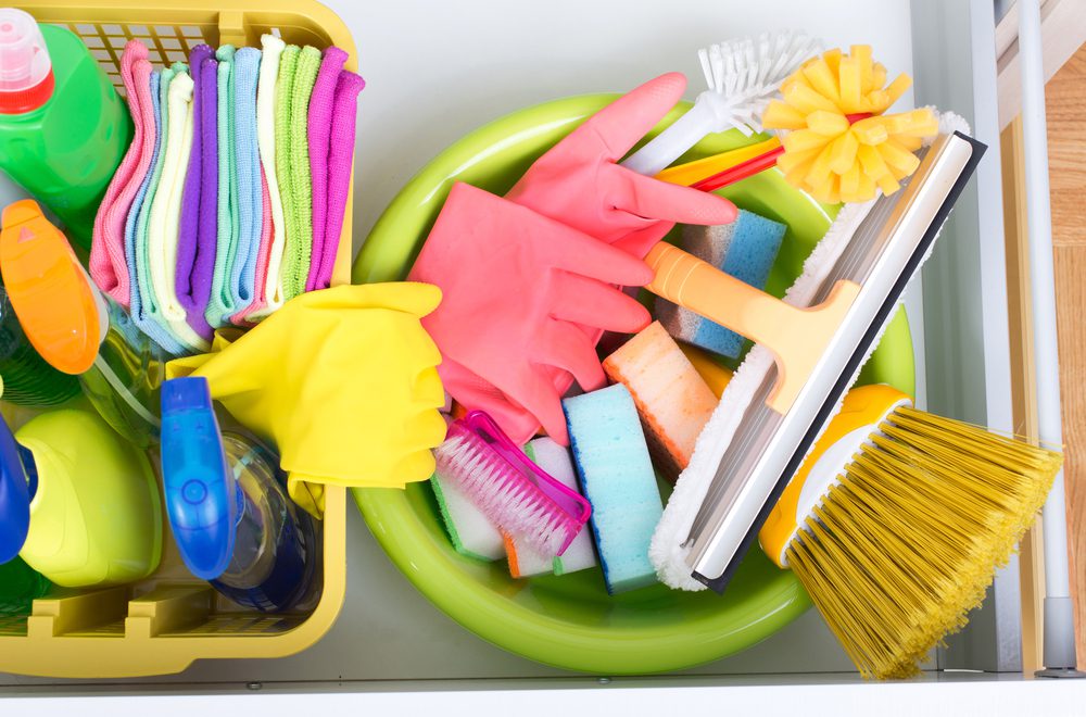 cleaning supplies