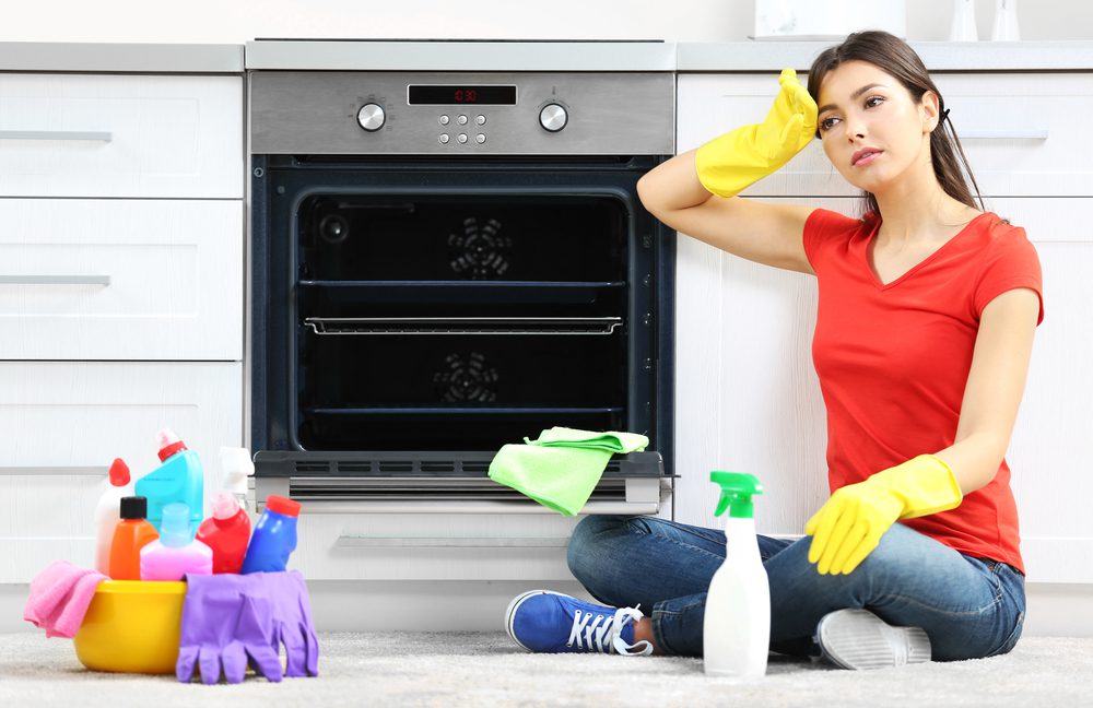 clean oven