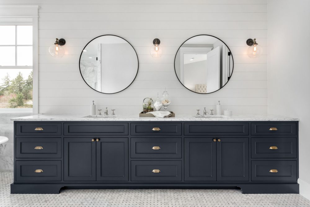 double sink bathroom