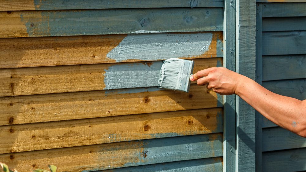 fence painting