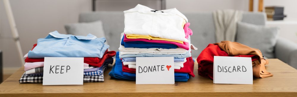 decluttering for winter