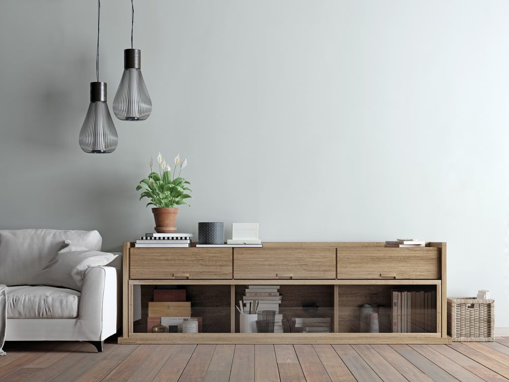living room storage