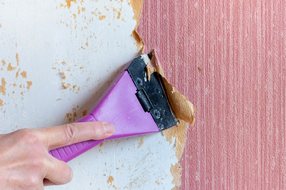 removing wallpaper