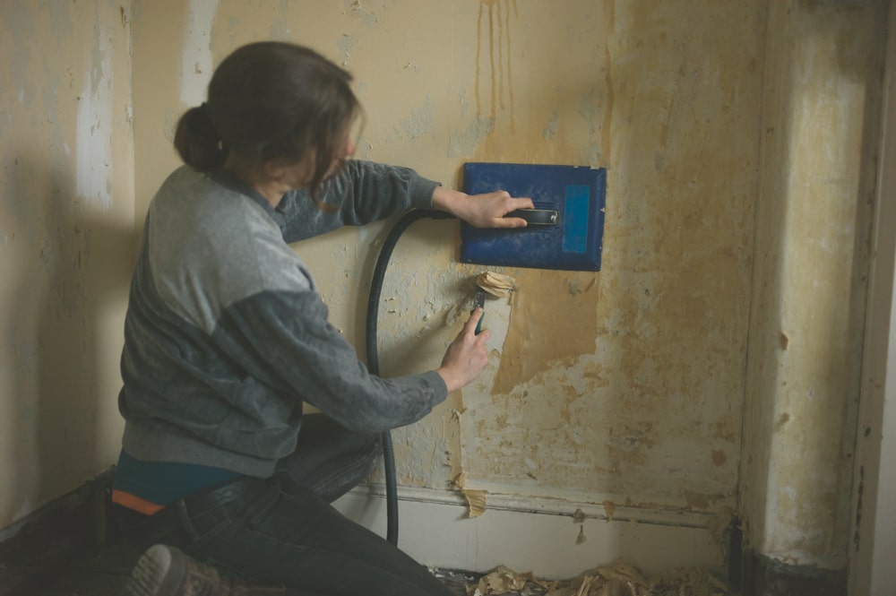 removing wallpaper 