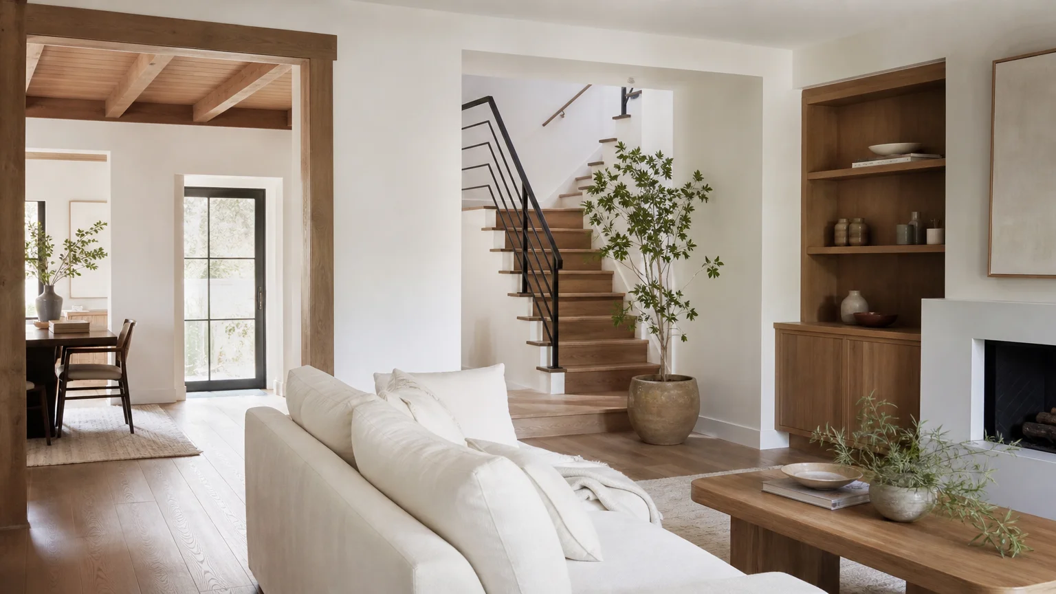 These 9 Rooms Prove White and Wood Are The Perfect Pair