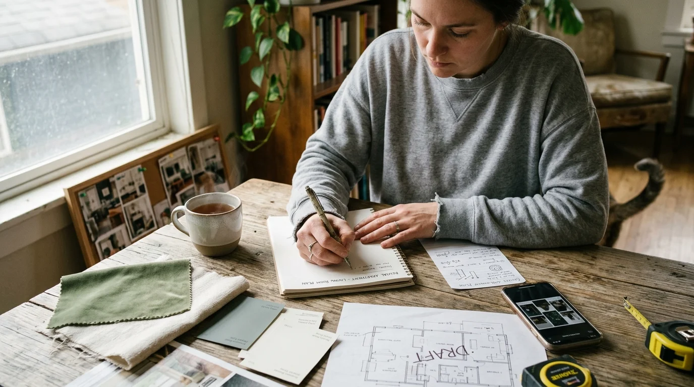 Editorial photograph illustrating: Project Planning Snapshot
