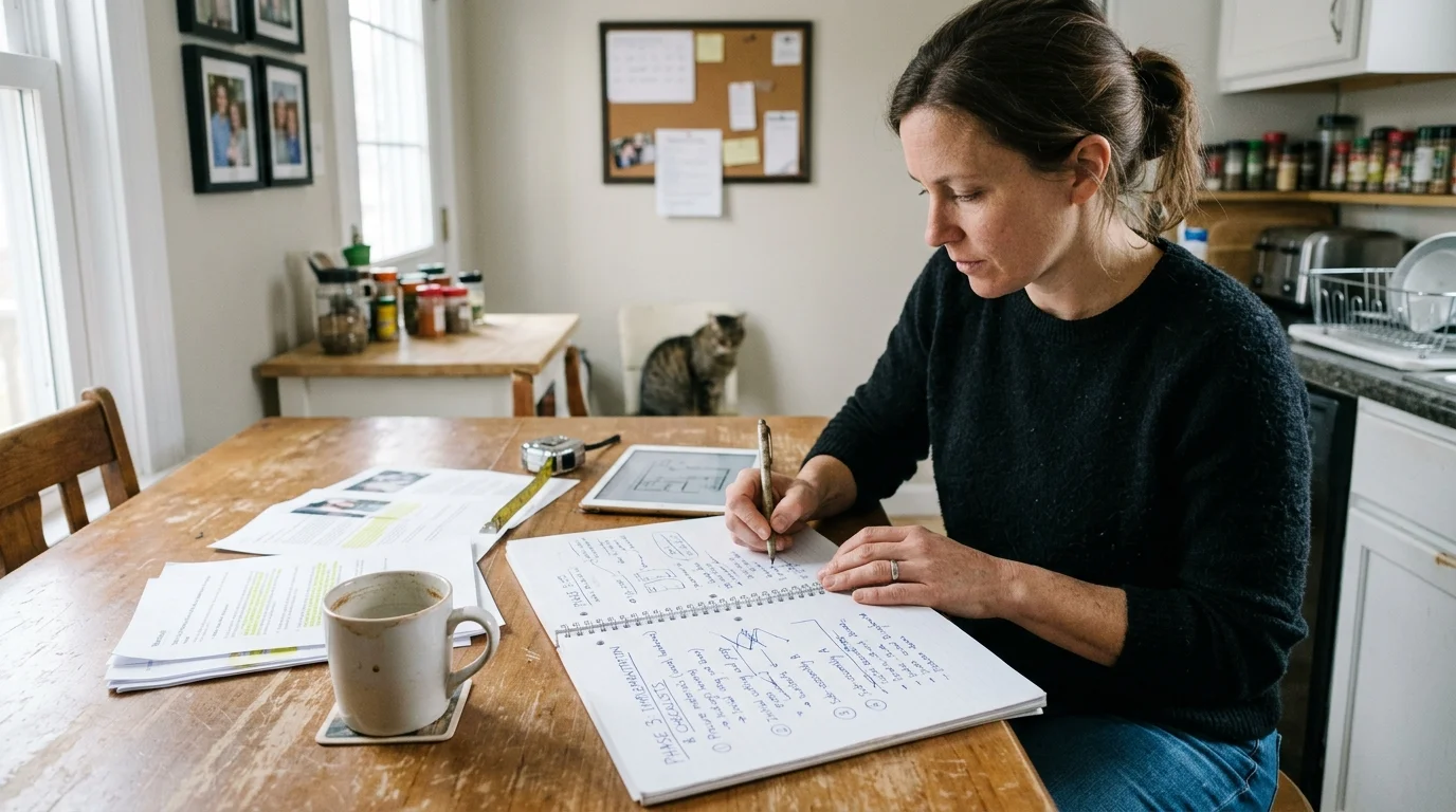 Editorial photograph illustrating: Step-by-Step Execution Framework for Complex Projects